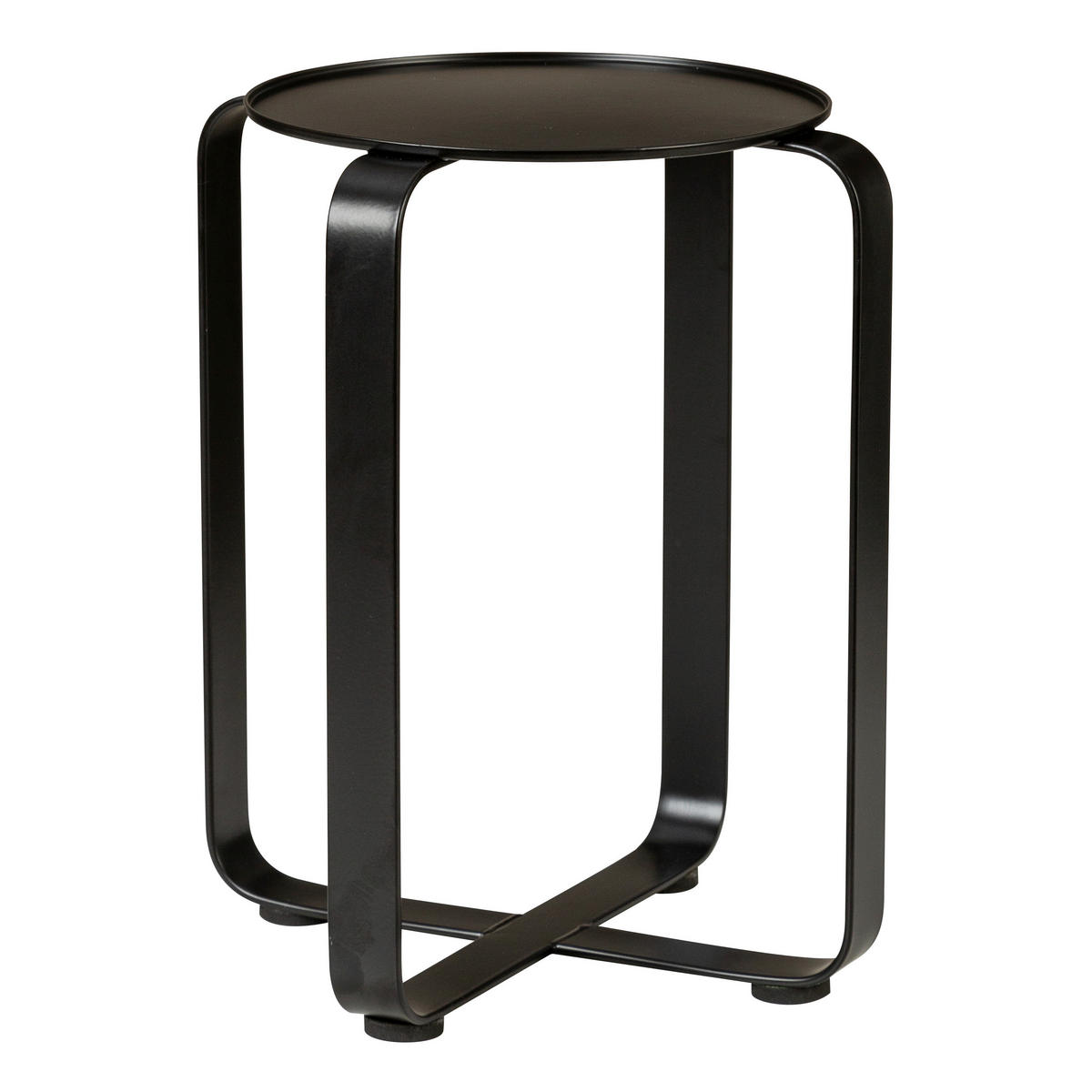 DEKOSÄULE - Schwarz, Basics, Metall (23/27/23cm)