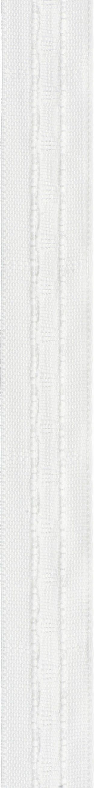 KRÄUSELBAND  - Weiß, Basics, Textil (2,3cm)