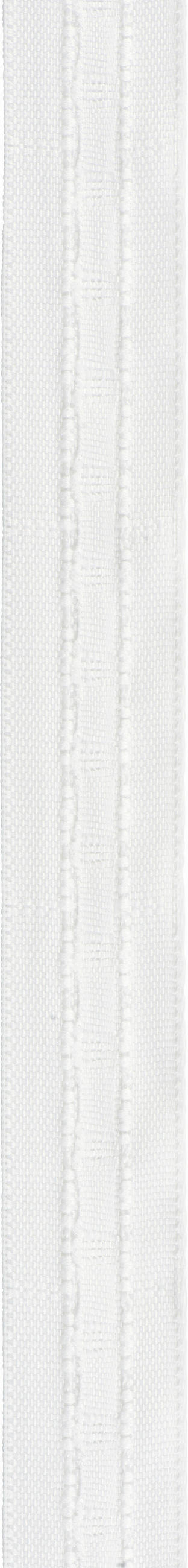 KRÄUSELBAND  - Weiß, Basics, Textil (2,3cm)