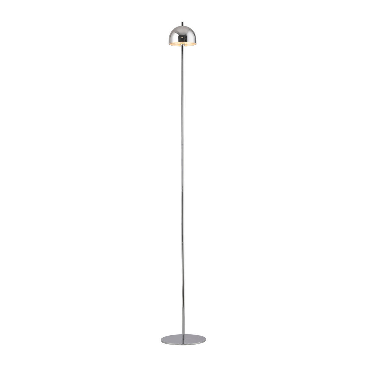 AKKU-STEHLEUCHTE 18/18/126 cm    - Chromfarben, Design, Kunststoff/Metall (18/18/126cm) - Schöner Wohnen