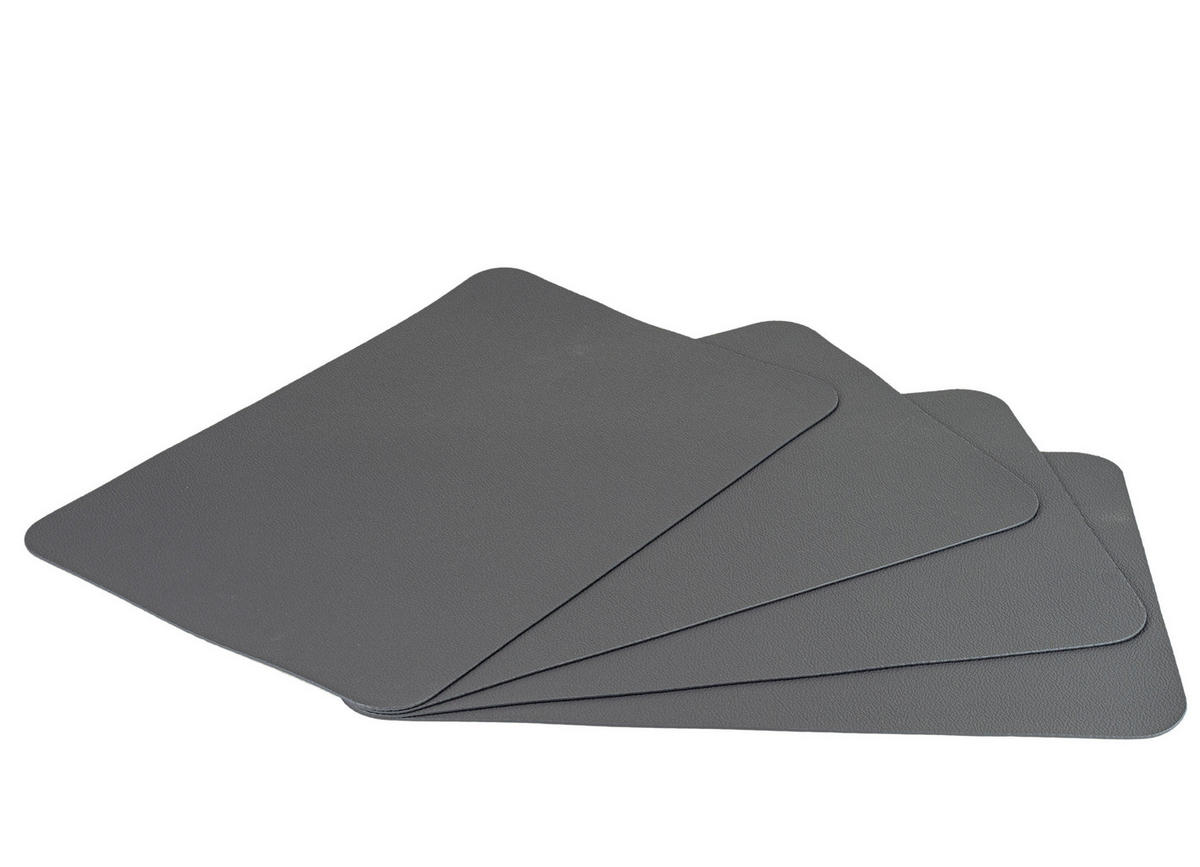 TISCHSET Life Style Kunststoff Dunkelgrau  - Dunkelgrau, Basics, Kunststoff (45/30/1cm) - Justinus