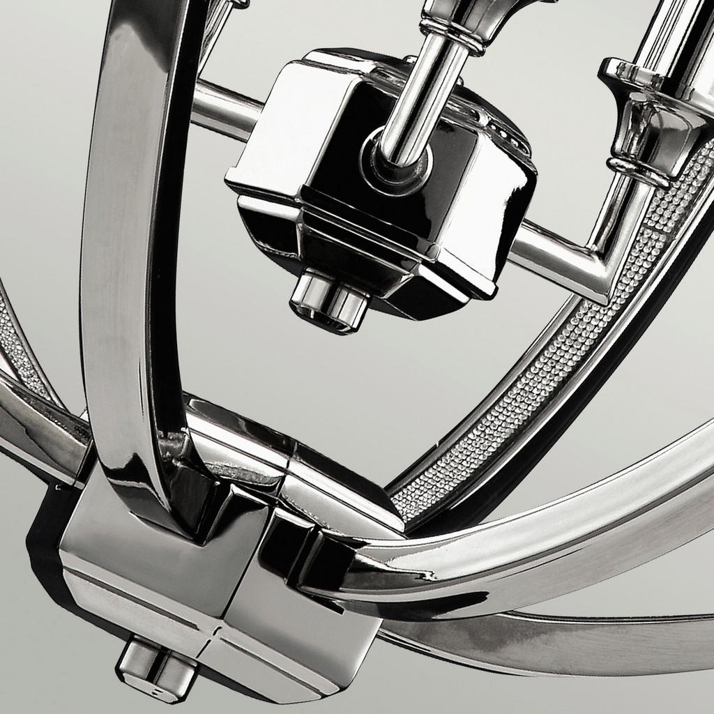 Thumbnail - Elstead Lighting Hängeleuchte Elstead Corinne, Nickel, Metall, 67.9 cm, Grüner Punkt, RoHS, Lampen & Leuchten, Innenbele...