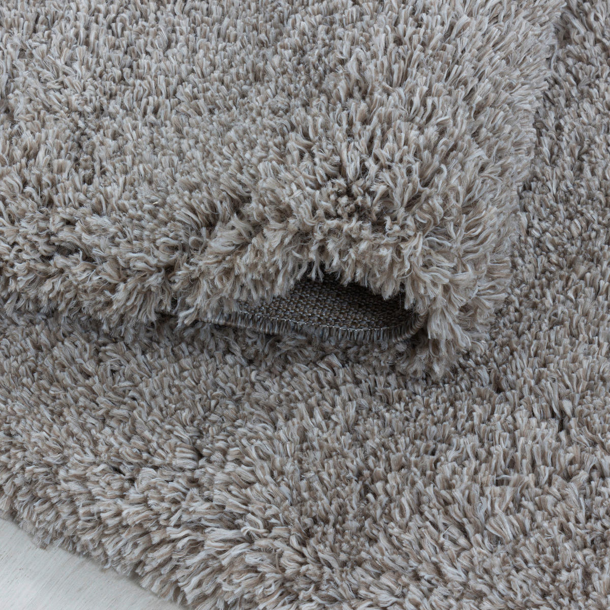 KOBEREC S VYSOKÝM VLASEM, 120/170 cm, béžová - béžová, Basics, textil (120/170cm) - Novel