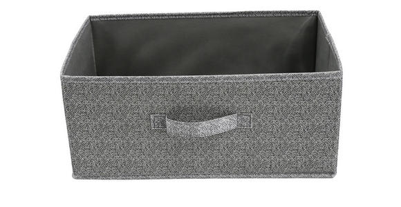 KOMMODE , 46/94/30 cm, 4 Schublade(n)  - Weiß/Grau, Basics, Karton/Holz (46/94/30cm) - Carryhome