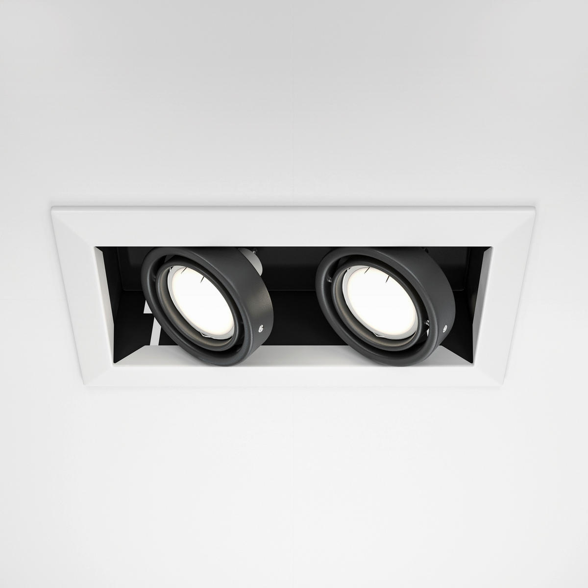TAKLAMPA Downlight 24,5/12,5/7 cm  - vit, Trend, metall (24,5/12,5/7cm) - MAYTONI
