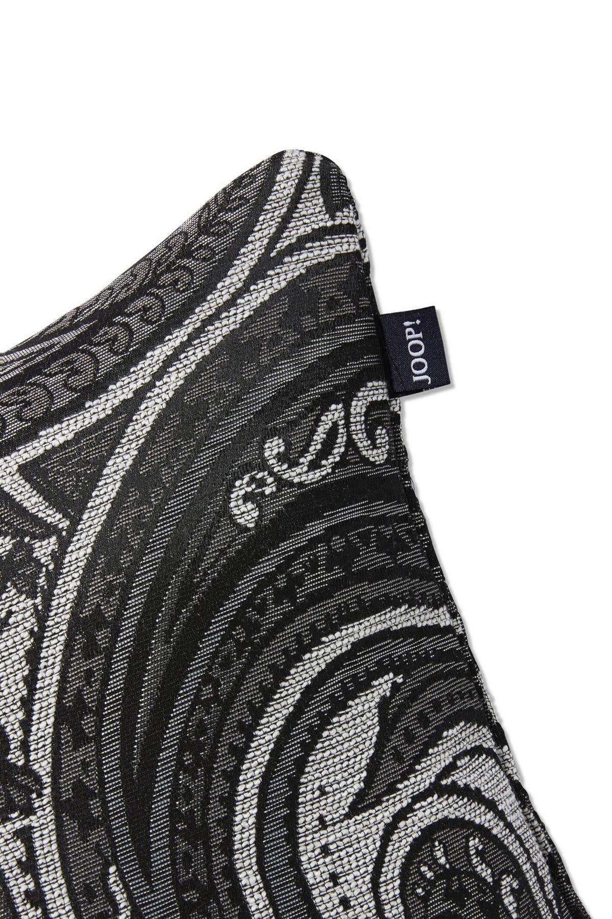 KISSENHÜLLE J! Paisley Allover silbergrau 40/40 cm  - Hellgrau/Grau, Design, Textil (40/40cm) - Joop!
