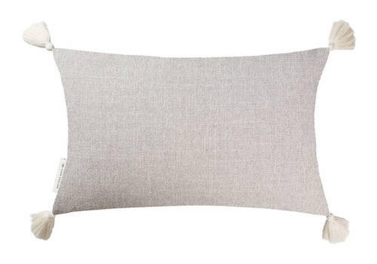 KISSENHÜLLE T-Tufted Blobs 30/50 cm  - Naturfarben, Trend, Textil (30/50cm) - Tom Tailor