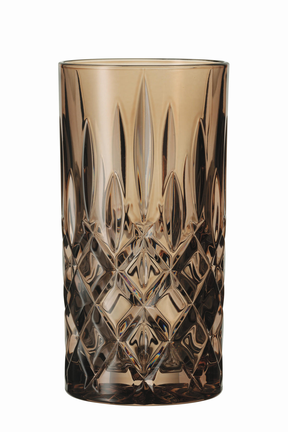 LONGDRINKGLAS Nachtmann 395 ml 2-teilig  - Braun, LIFESTYLE, Glas - Nachtmann