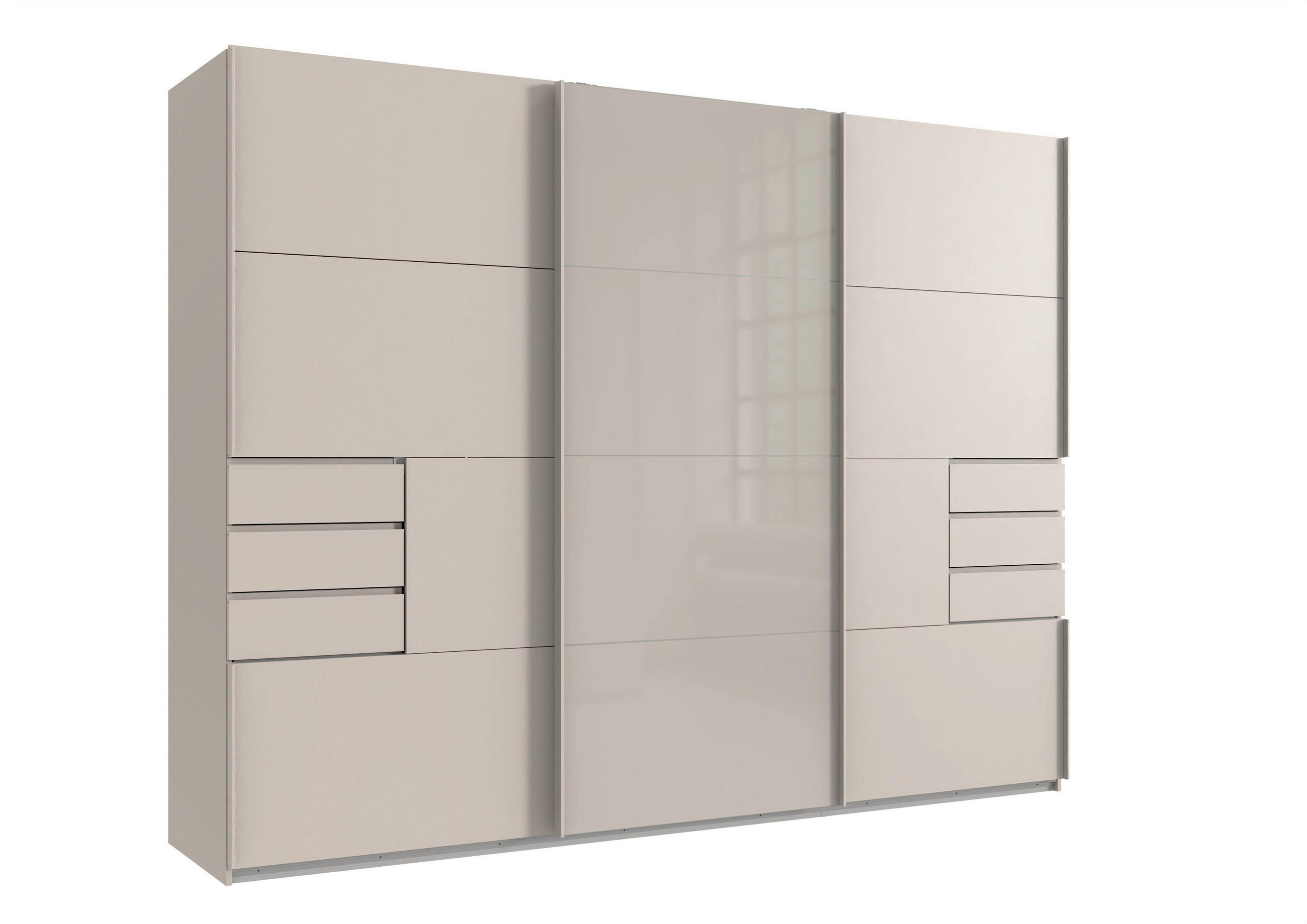 P & B Schiebetürenschrank Kaschmir 270x210x64 cm