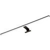 AUFBAULEUCHTE - Schwarz, Basics, Kunststoff/Metall (60/2,6/12,2cm) - Sadena