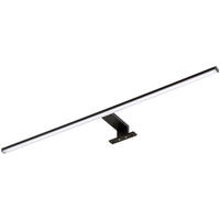 AUFBAULEUCHTE Aufsatzleuchten 60/2,6/12,2 cm   - Schwarz, Basics, Kunststoff/Metall (60/2,6/12,2cm) - Sadena