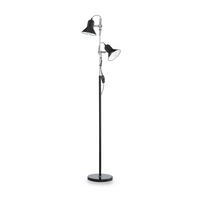 TISCHLEUCHTE Polly 22/154 cm   - Schwarz, KONVENTIONELL, Metall (22/154cm) - Ideal Lux