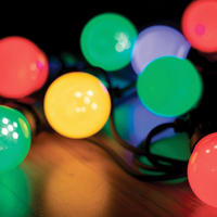 FÉNYFÜZÉR - többszínű, Basics, műanyag (39/29/13cm)