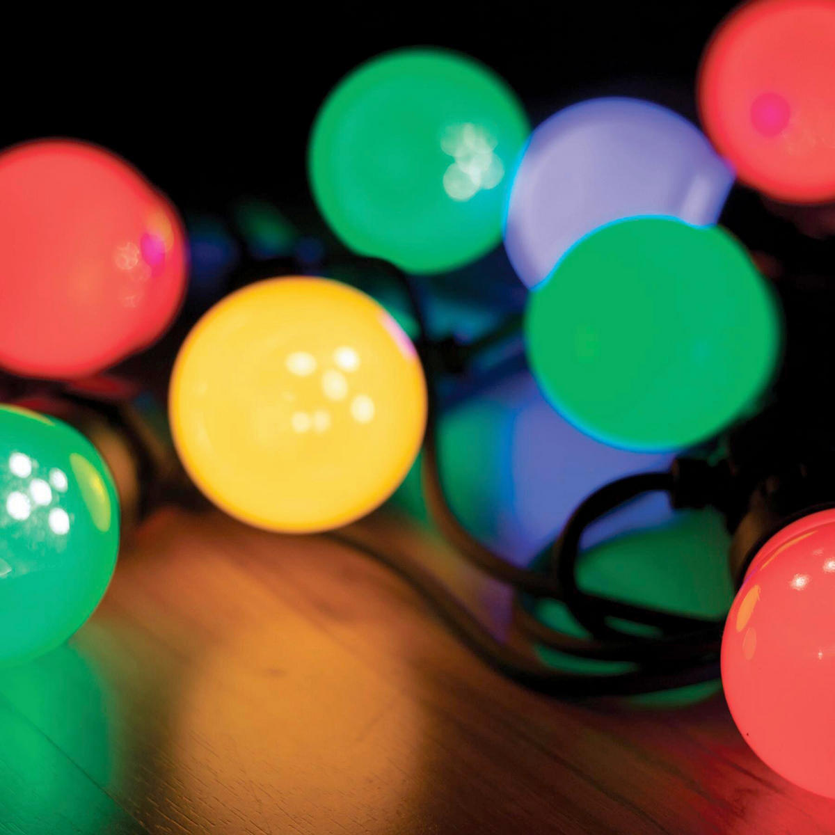 FÉNYFÜZÉR - többszínű, Basics, műanyag (39/29/13cm)