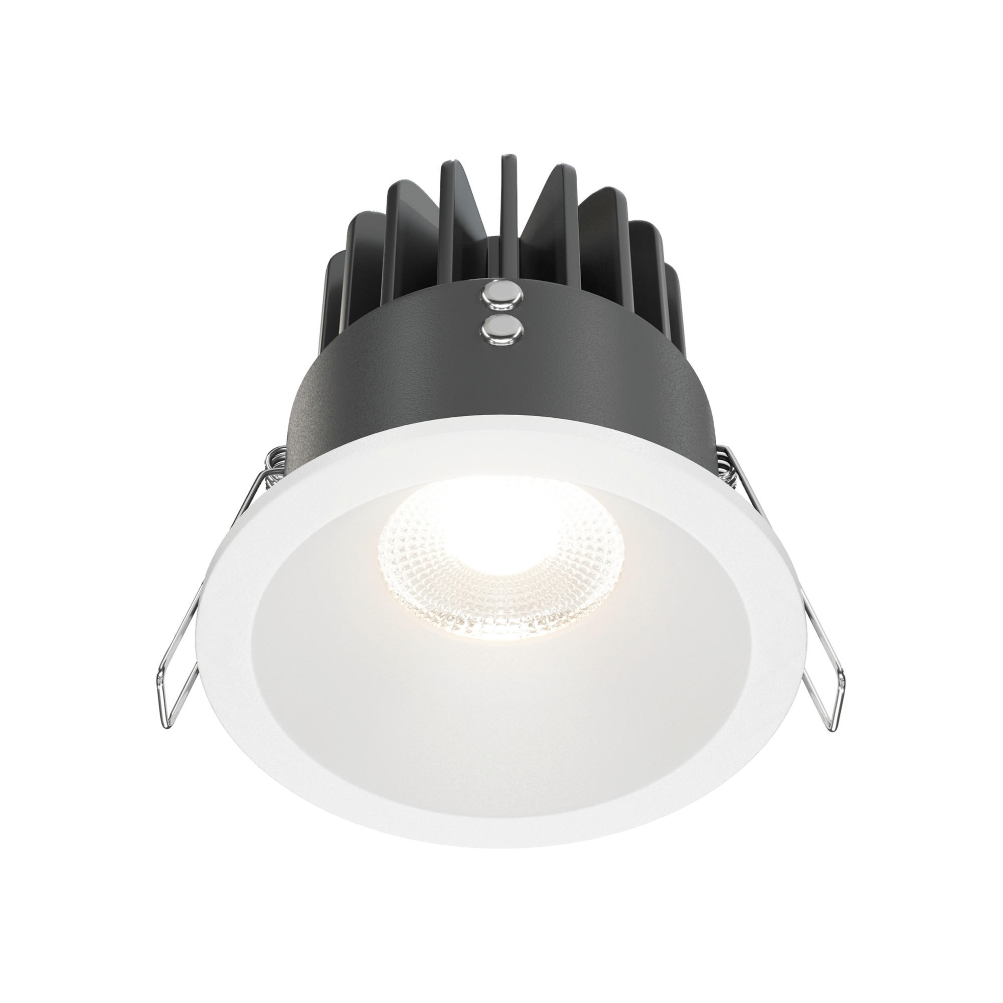 LED-SPOT Downlight 8.5/8.5 cm   - Weiß, Trend, Metall (8.5/8.5cm) - MAYTONI