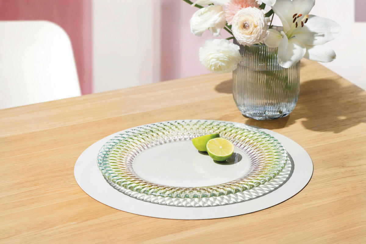 PLATZTELLER Boston Pearl  - Multicolor, KONVENTIONELL, Glas (32/2,1cm) - Villeroy & Boch