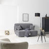 SCHLAFSOFA Velours Grau  - Schwarz/Grau, Design, Kunststoff/Textil (148/88/110cm) - Livetastic