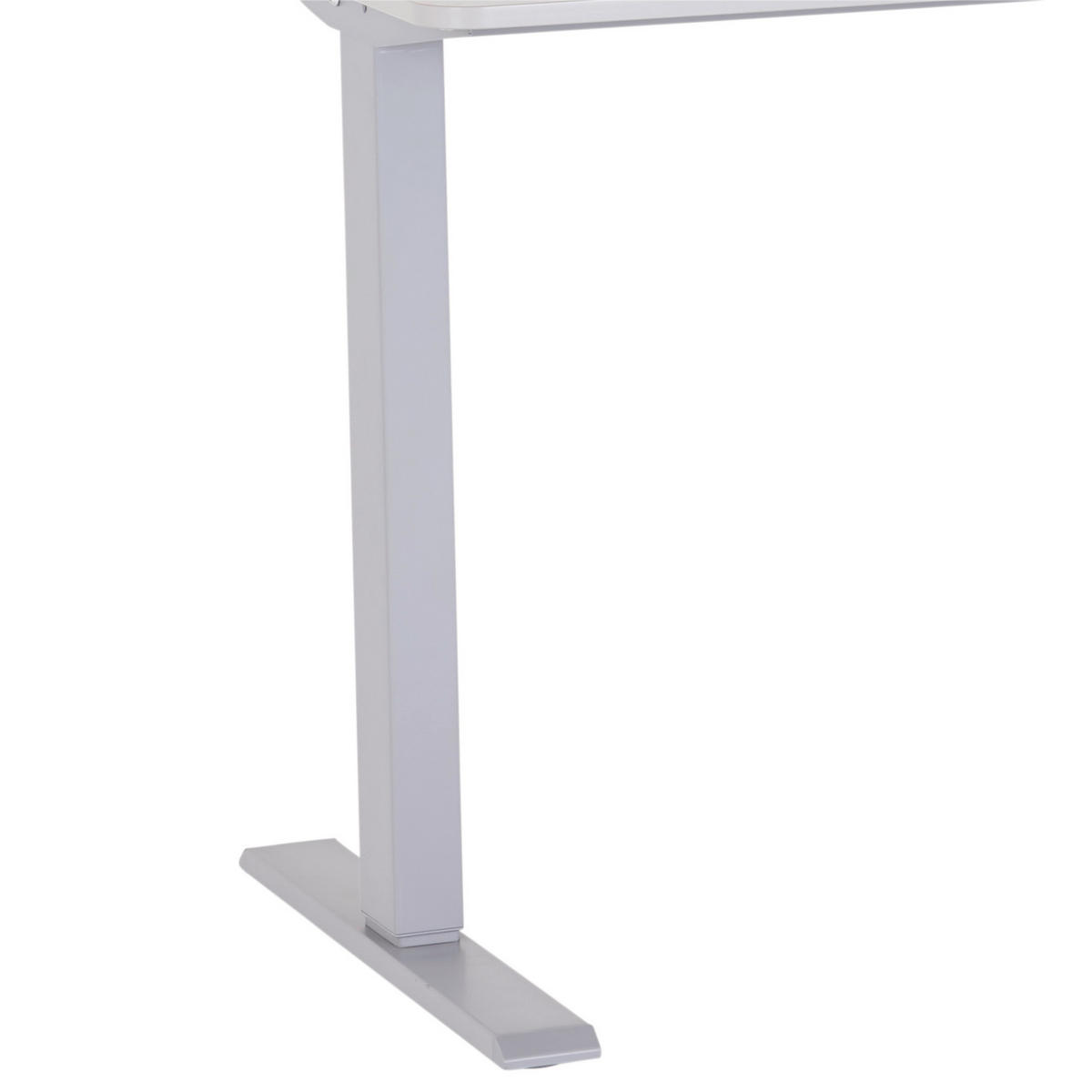 SCHREIBTISCH  in Grau  - Grau, MODERN, Holzwerkstoff/Kunststoff (120/71,5-116,5/60cm) - MID.YOU