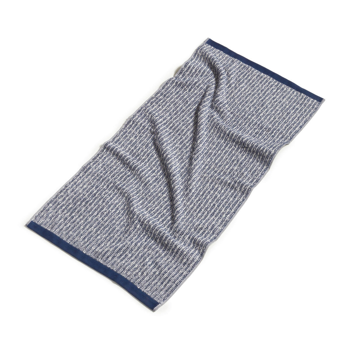 HANDTUCH BROOKLYN Blau  - Blau, Basics, Textil (50/100cm) - Moeve