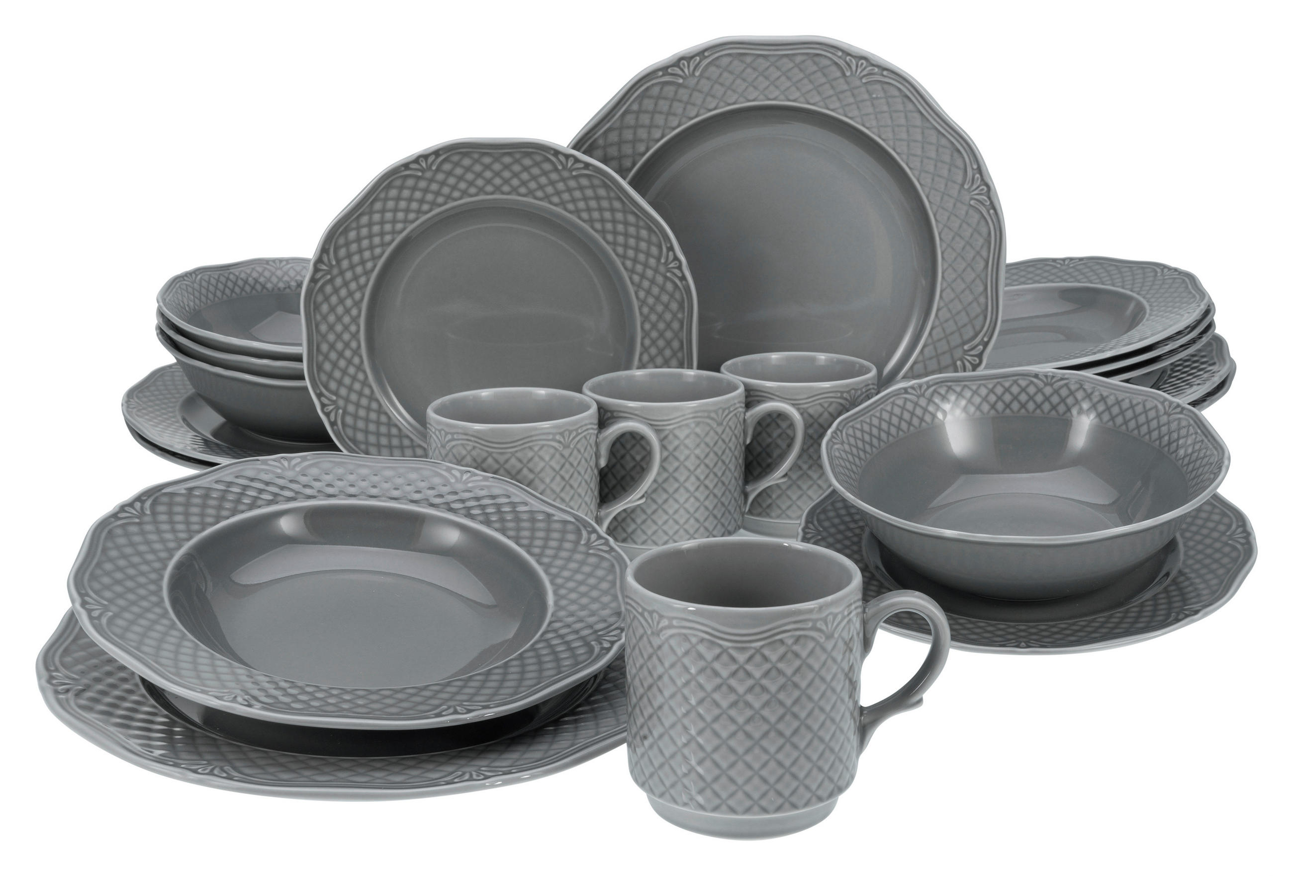 Creatable KOMBINOVANÁ SOUPRAVA, 20dílné, porcelán