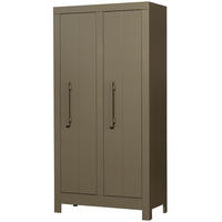 GARDEROBENSCHRANK Bobby  in 95/190/44 cm  - Grün, Design, Holz/Holzwerkstoff (95/190/44cm) - Livetastic
