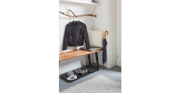 SCHUHABTROPFTASSE in Schwarz  - Schwarz, KONVENTIONELL, Kunststoff (54/35/3cm) - Boxxx