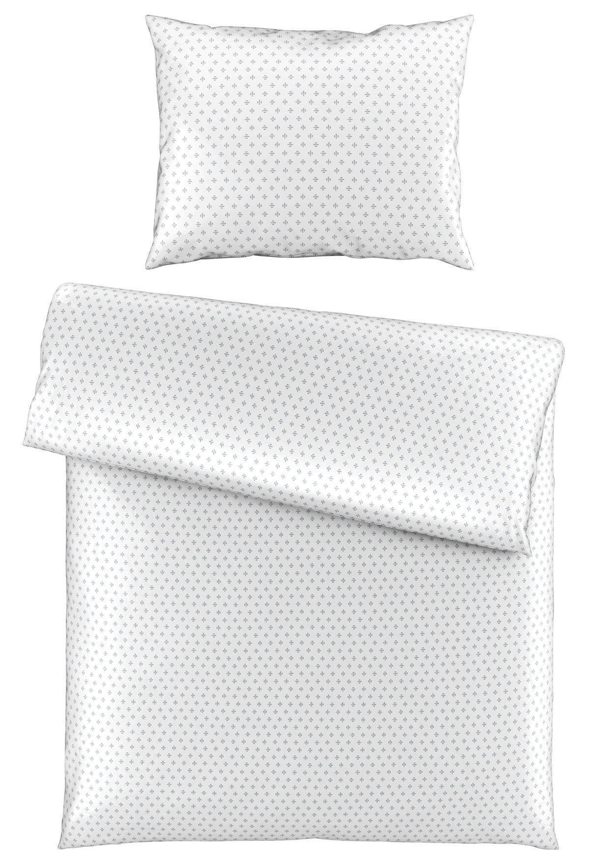 POVLEČENÍ, satén, bílá, 140/200 cm - bílá, Trend, textil (140/200cm) - Bio:Vio