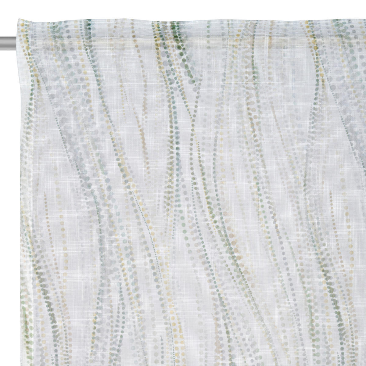 HOTOVÝ ZÁVĚS, poloprůhledné, 140/245 cm - zelená, Konvenční, textil (140/245cm) - Esposa