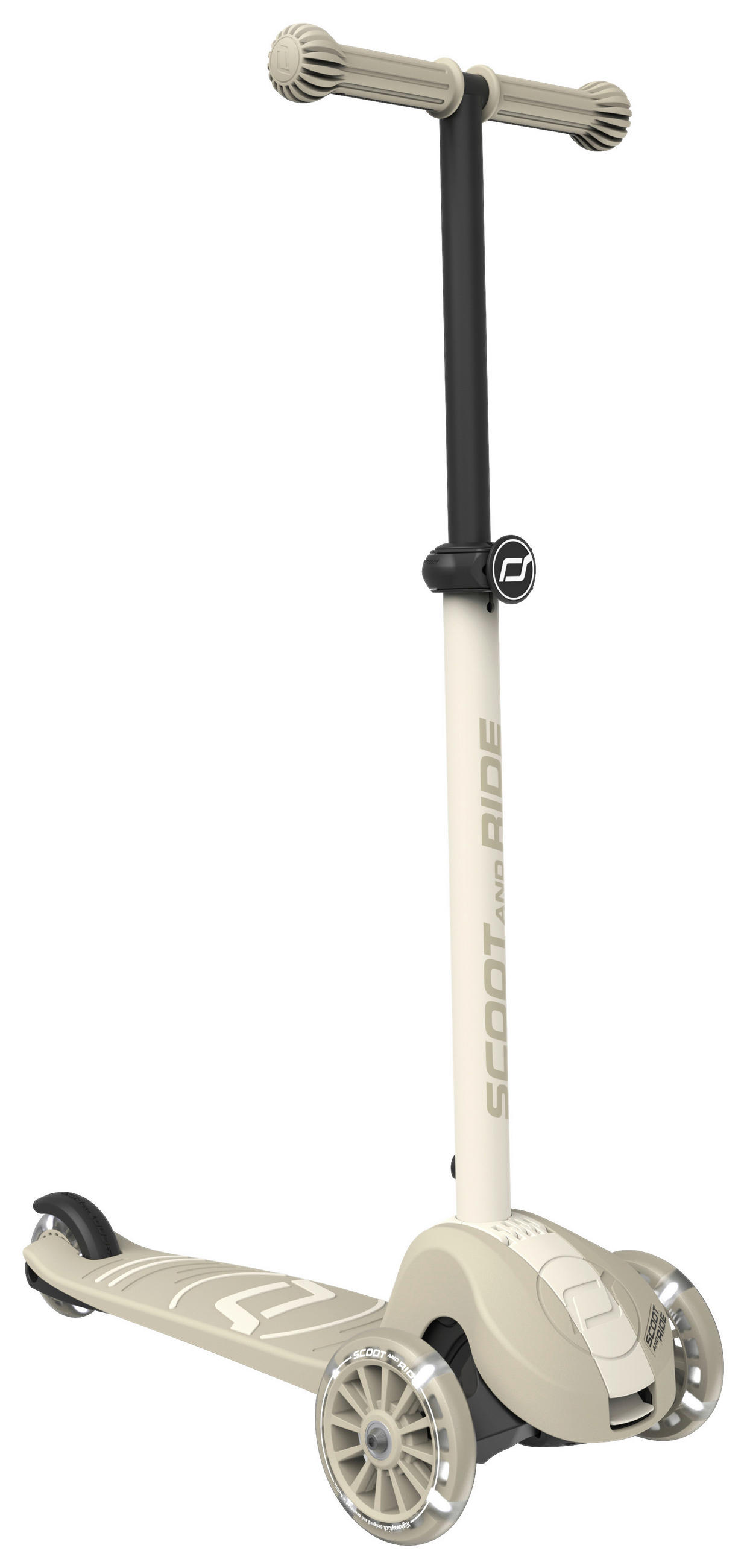 KINDERSCOOTER Highwaykick 3S  - Greige, Basics, Kunststoff (27/58/57,5cm) - Scoot and Ride