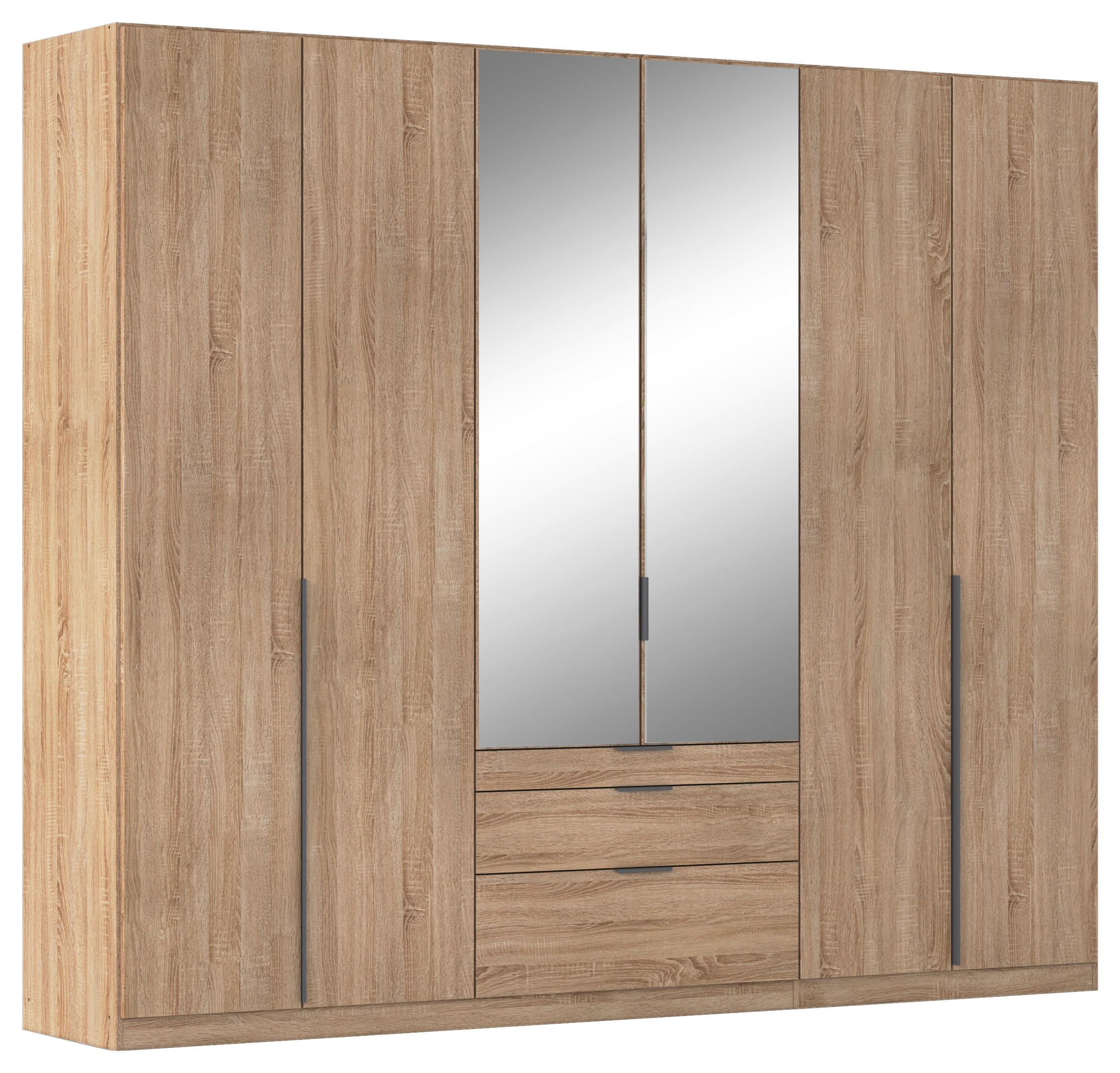 Dulap Cu Uși Rotative, 271/229/54 cm, stejar Sonoma