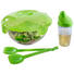 SALATSET - Grün, Design, Kunststoff (31,5/18,6/31,5cm) - Emsa SALATSET - Grün, Design, Kunststoff (31,5/18,6/31,5cm) - Emsa