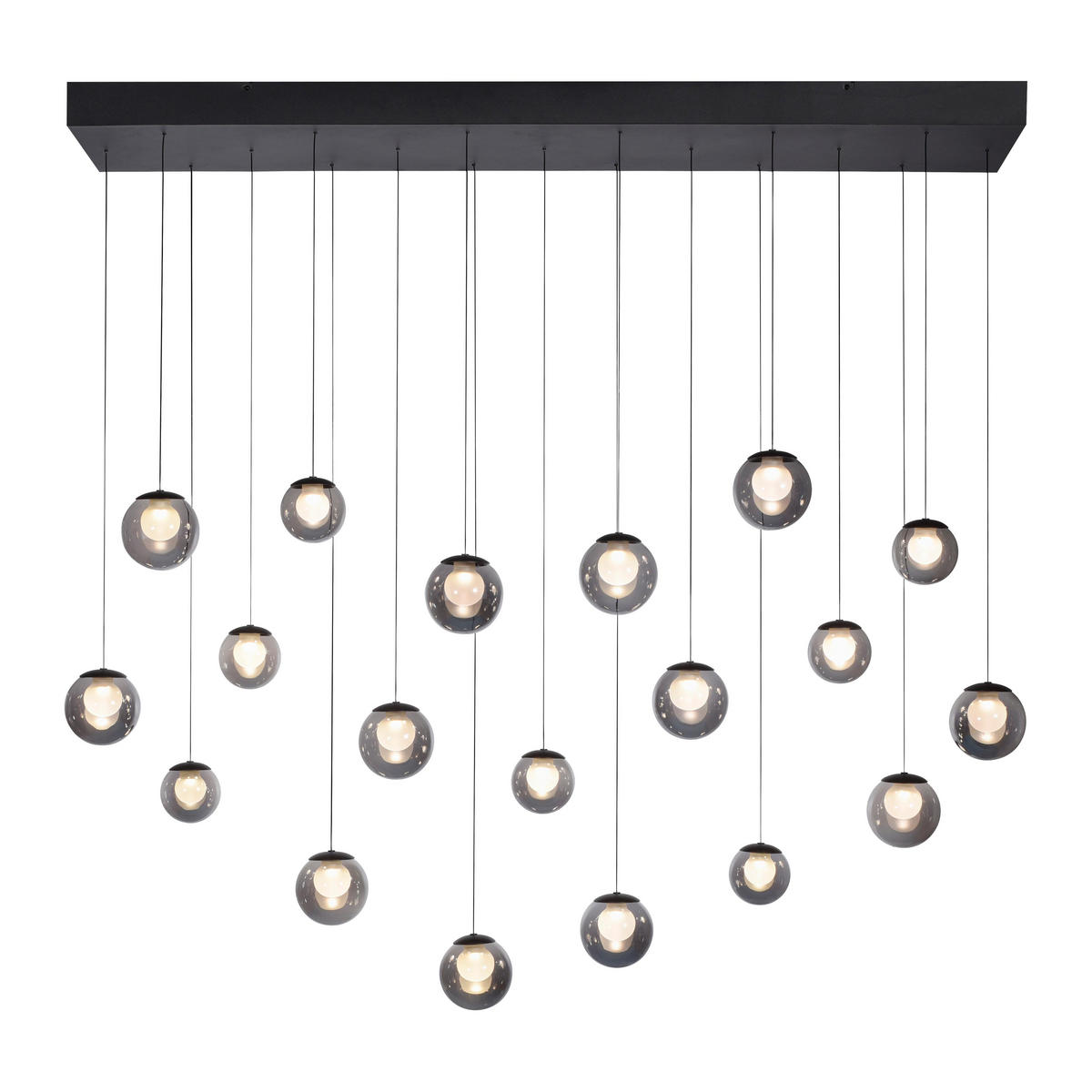 LED-PENDELLEUCHTE 150/40/180 cm   - Anthrazit, Design (150/40/180cm) - Neuhaus PURE