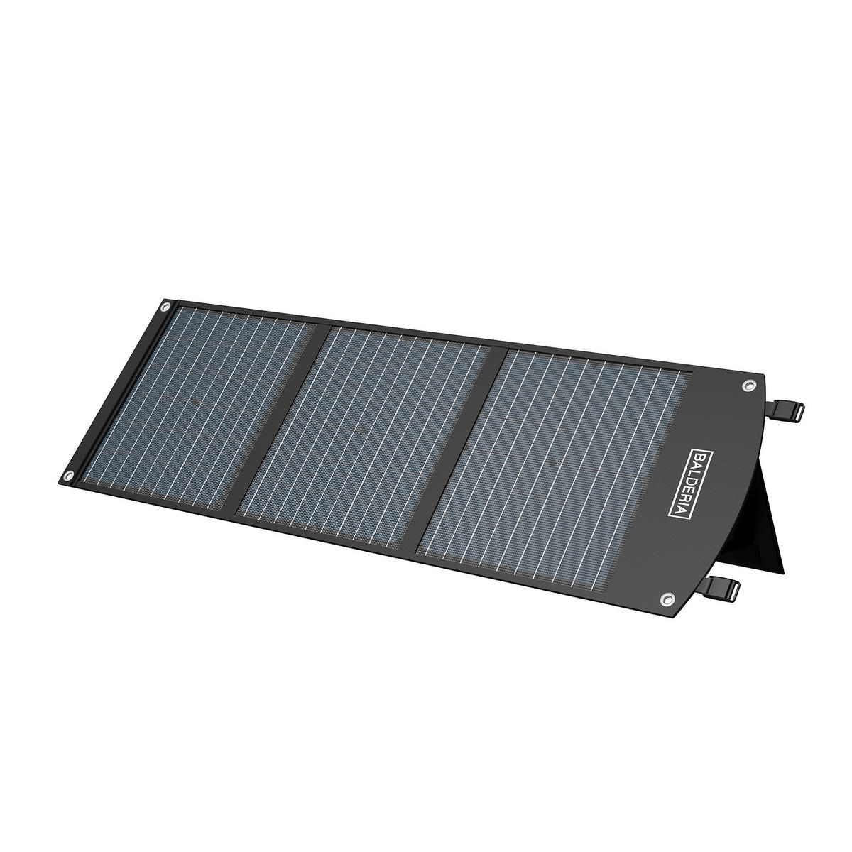 SOLARPANEL  - Schwarz, Trend, Kunststoff/Textil (122/36,6/2,5cm)