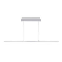 LED-HÄNGELEUCHTE London 115/13/200 cm  - Alufarben, Basics, Kunststoff/Metall (115/13/200cm) - Novel