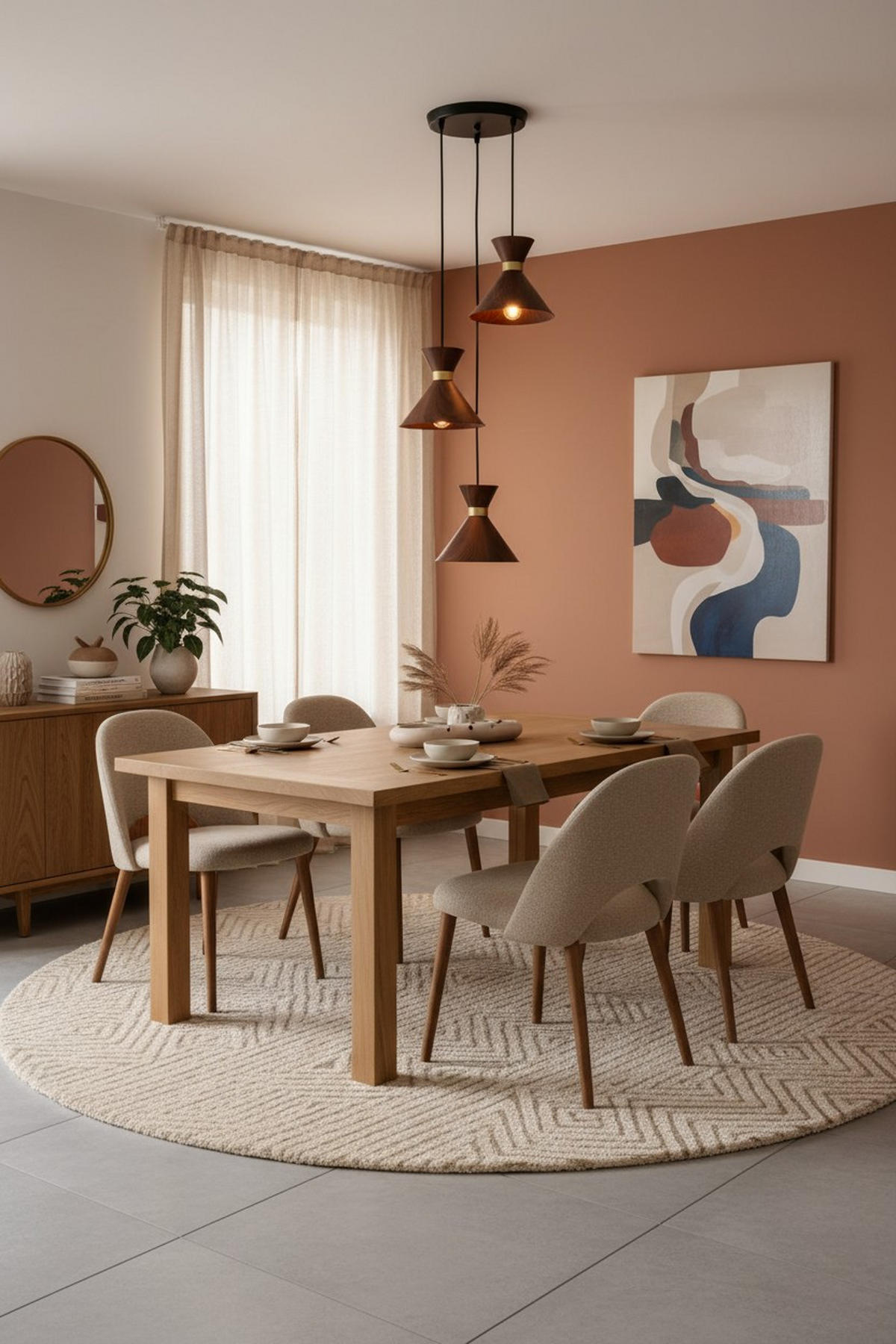 HÄNGELEUCHTE 37/120,5 cm    - Walnussfarben, Trend, Metall (37/120,5cm) - Novel