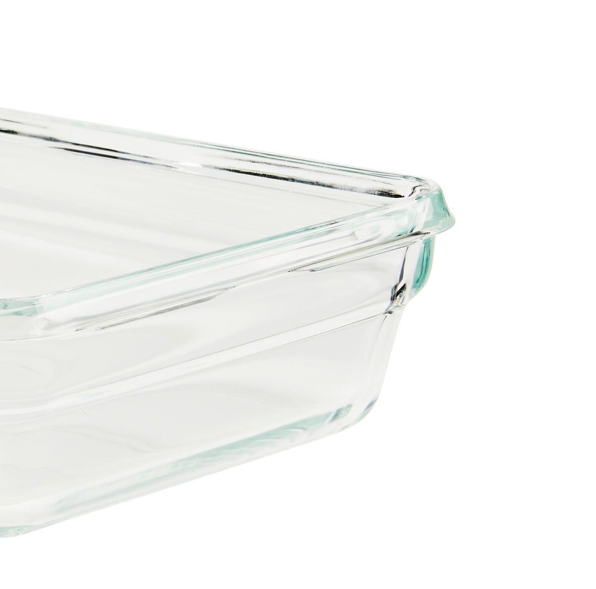 FRISCHHALTEDOSE CLIP & CLOSE GLAS 1,1 L  - Rot, Basics, Glas/Kunststoff (22,6/16,7/7cm) - Emsa