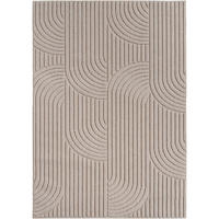 FLACHWEBETEPPICH 60/110 cm HELIX Beige  - Beige, Basics, Kunststoff/Textil (60/110cm) - Novel