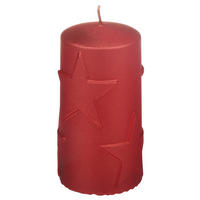 KERZE - Rot, Basics, Paraffin (5,7/11,0cm)