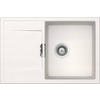 SPÜLE MOND100APOL  - Weiß, Basics, Stein (76,5/51cm) - Schock