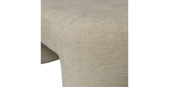 SITZBANK 130/46/46 cm Chenille Naturfarben  - Naturfarben, KONVENTIONELL, Textil (130/46/46cm) - Carryhome