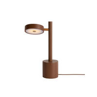 TISCHLEUCHTE Good & Mojo 21/21/35 cm  - Braun/Weiß, Trend, Holz (21/21/35cm) - Good & Mojo