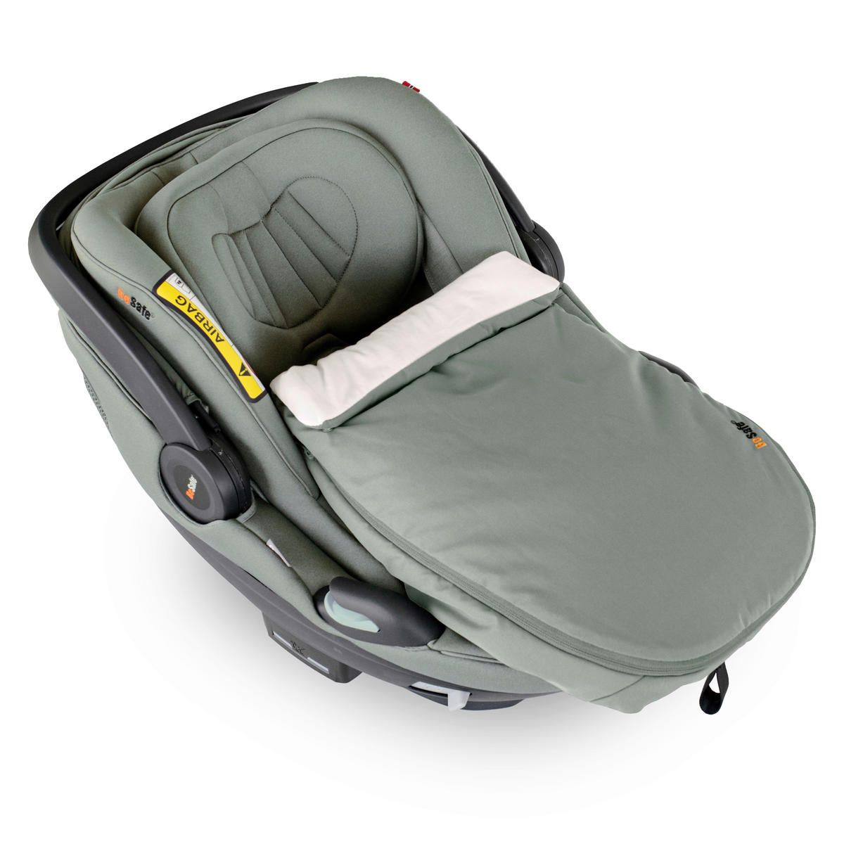 NAVLAKA ZA AUTOSJEDALICU  Go Beyond²   - boje kadulje, Basics, tekstil (46/40/10cm) - Besafe