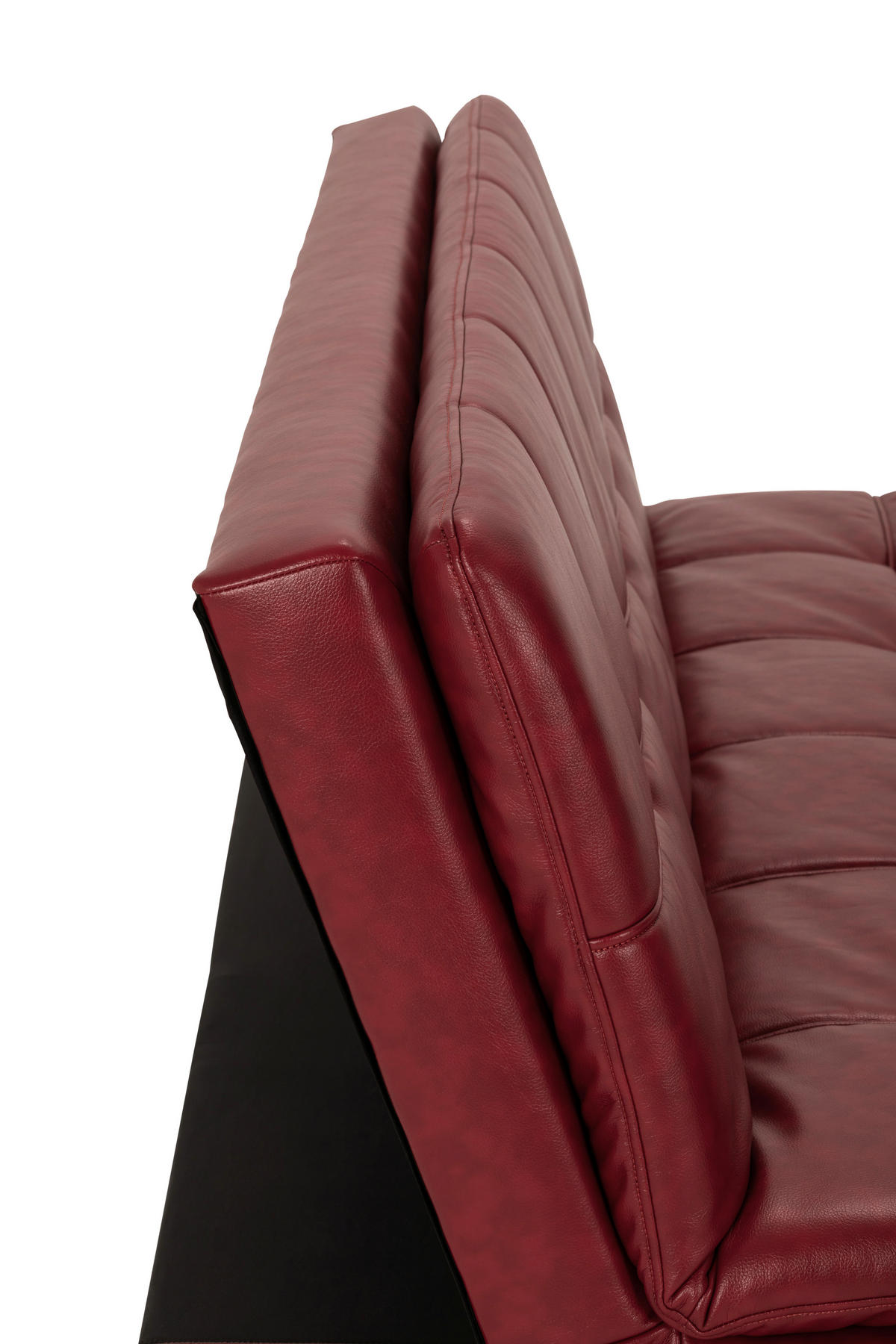 ROZKLADACIA POHOVKA, textil, červená - strieborná/červená, Basics, kov/textil (182/84/92cm) - MID.YOU