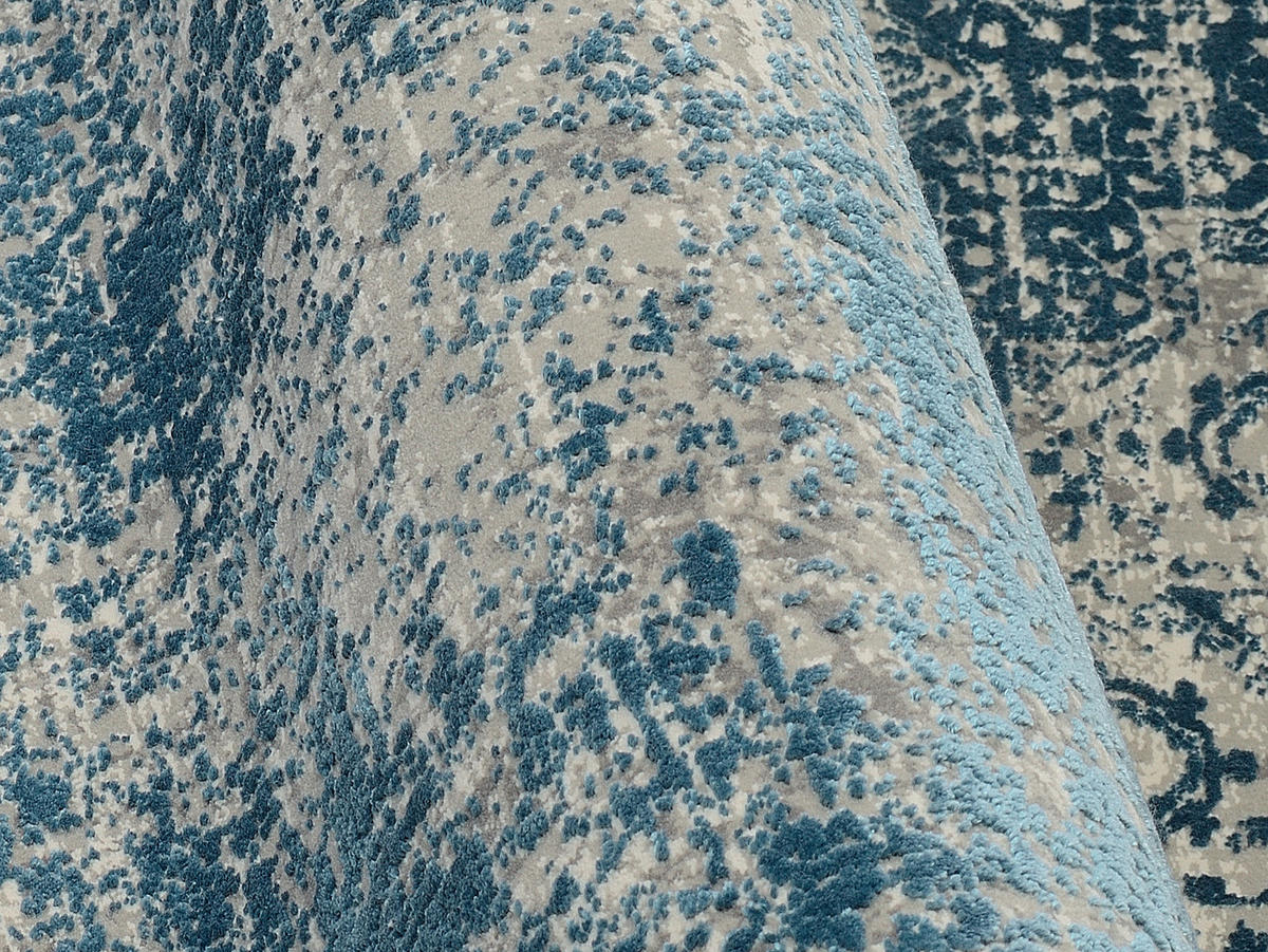 WEBTEPPICH 240/340 cm Tesoro Blau  - Blau, Design, Textil (240/340cm) - Dieter Knoll