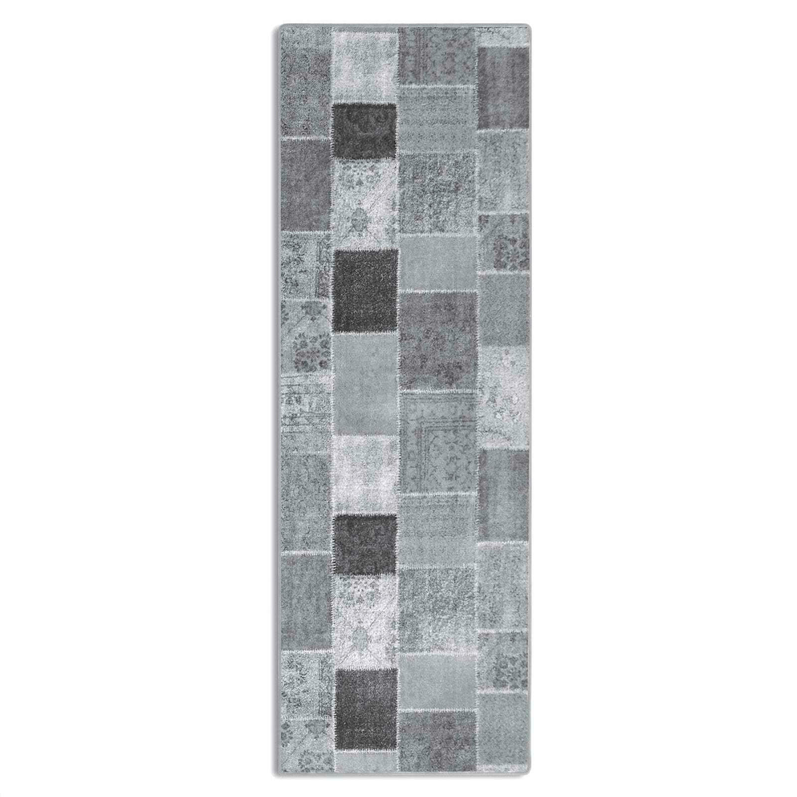 LÄUFER 80/400 cm Grau  - Grau, Design, Kunststoff/Textil (80/400cm) - Novel