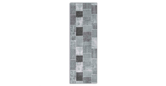 LÄUFER 80/500 cm Grau  - Grau, Design, Kunststoff/Textil (80/500cm) - Novel