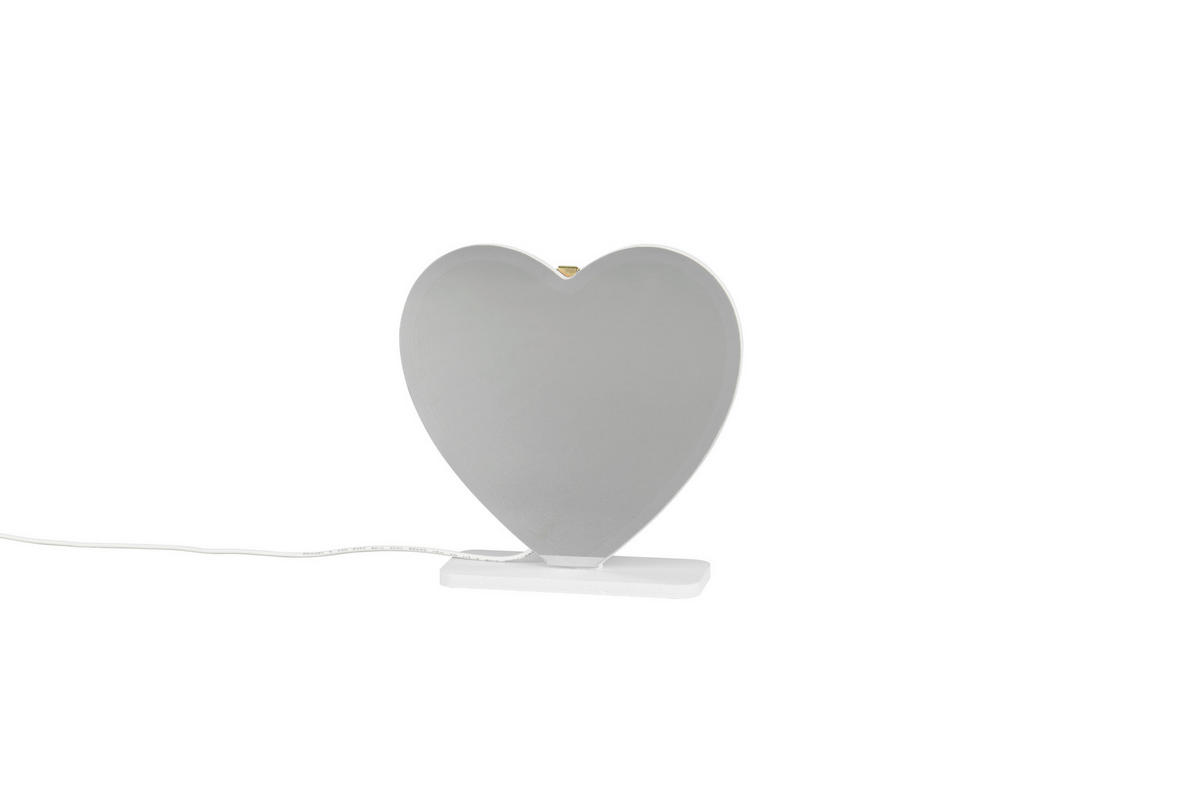 LED-DEKOLEUCHTE 19,5/19,5 cm  - Weiß, Design, Kunststoff/Metall (19,5/19,5cm) - Novel