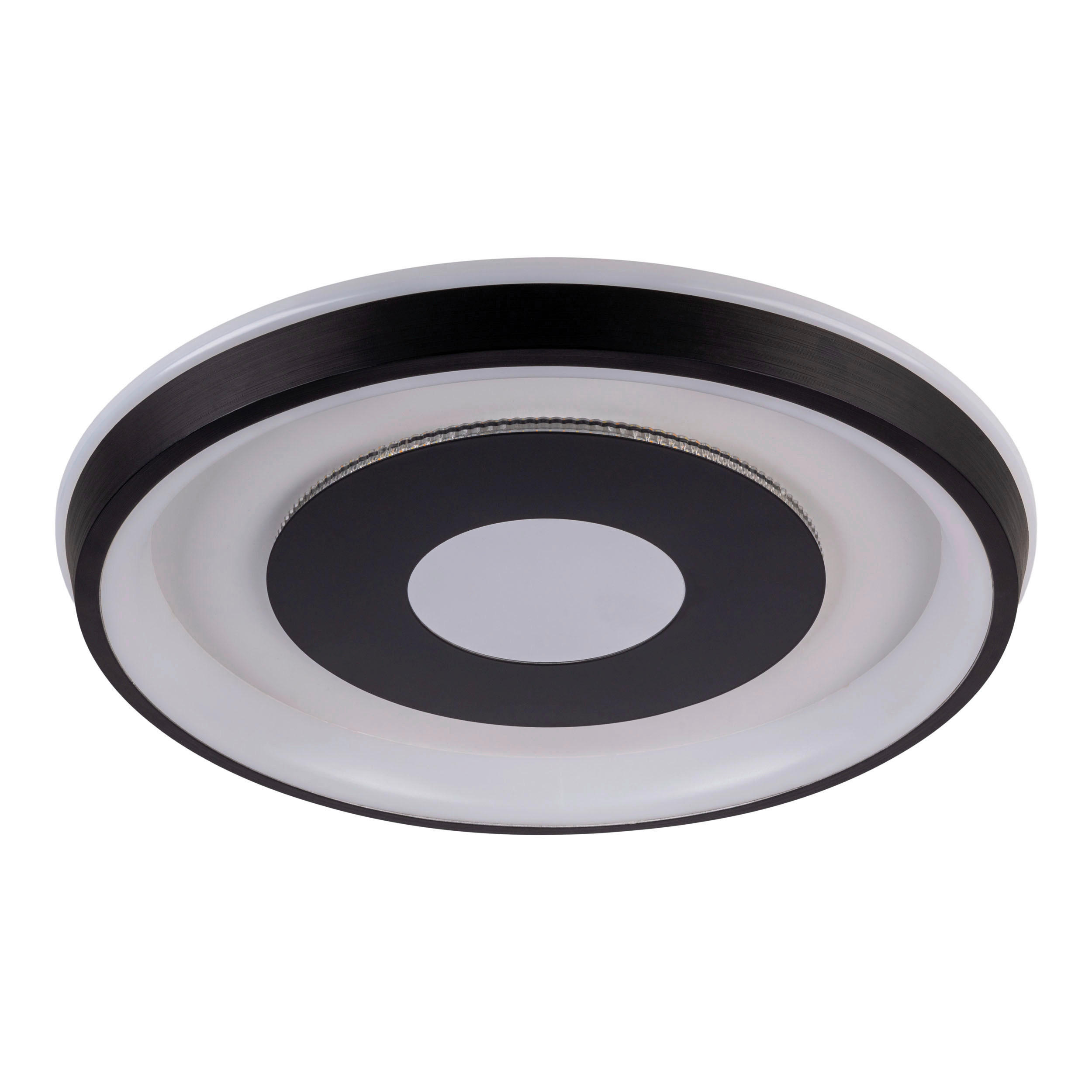 LED-DECKENLEUCHTE Deckenleuchte EVA 49/49/7 cm   - Weiß, Design, Kunststoff/Metall (49/49/7cm) - Näve