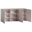 SIDEBOARD  181,7/89/43 cm  - Kaschmir/Eichefarben, Design, Holzwerkstoff/Kunststoff (181,7/89/43cm) - Voleo