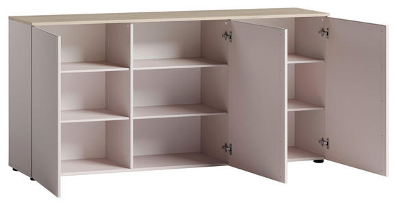 SIDEBOARD  181,7/89/43 cm  - Kaschmir/Eichefarben, Design, Holzwerkstoff/Kunststoff (181,7/89/43cm) - Voleo
